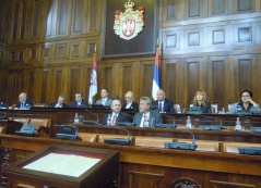22.  novembar 2012. Osma sednica Drugog redovnog zasedanja Narodne skupštine Republike Srbije u 2012. godini 
